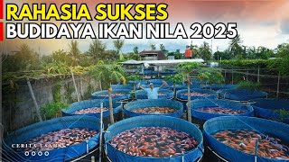 CARA BUDIDAYA IKAN NILA SISTEM BIOFLOK IRIT PAKAN PANEN CEPAT UNTUNG BERLIPAT | KISAH INSPIRATIF
