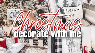 CHRISTMAS DECORATE AND CLEAN WITH ME 2021 // DECORATING FOR CHRISTMAS // 2021 COZY CHRISTMAS DECOR