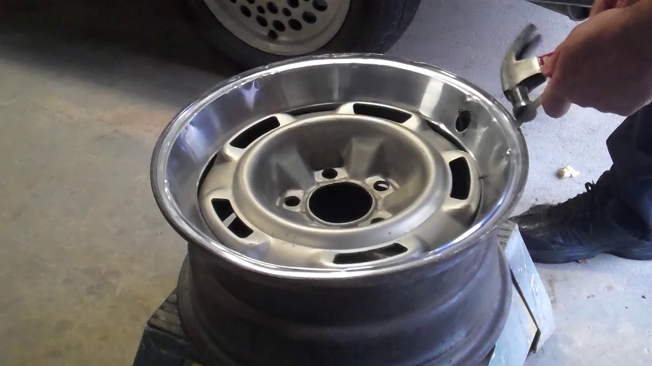AMC Rebel Machine Wheel Trim Ring Removal YouTube