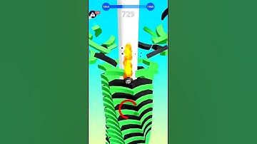 Epic Stackball Gameplay😱 - Most Addictive Game Ever! #stackball #shorts #stackballlive #stackball3d
