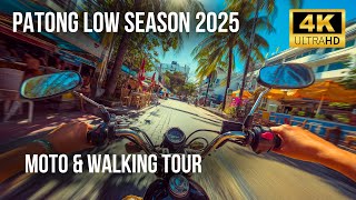 Riding Through Patong 4K 🌴 | POV Motorcycle And Walking Tour in Paradise Thailand