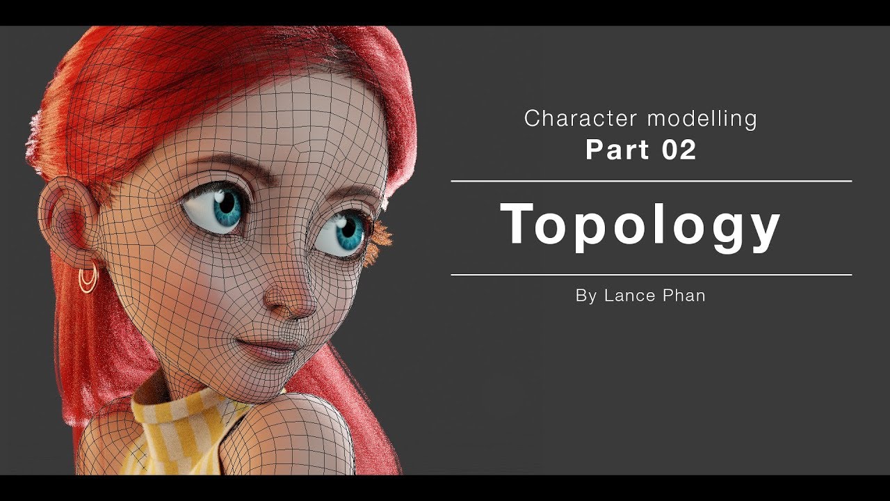 Blender 2.8 - Character modelling 02 - Retopology -