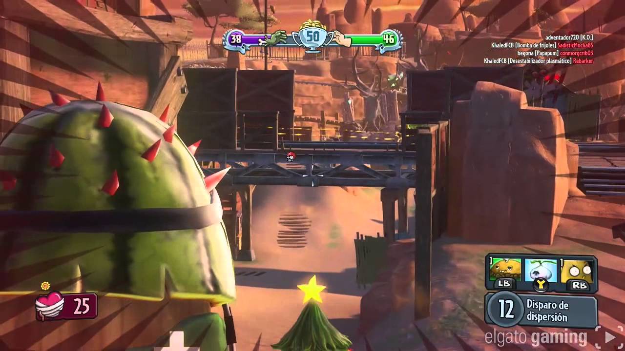 EL CACTUS Y LA NAVIDAD | Plantas Vs Zombies Garden Warfare - YouTube