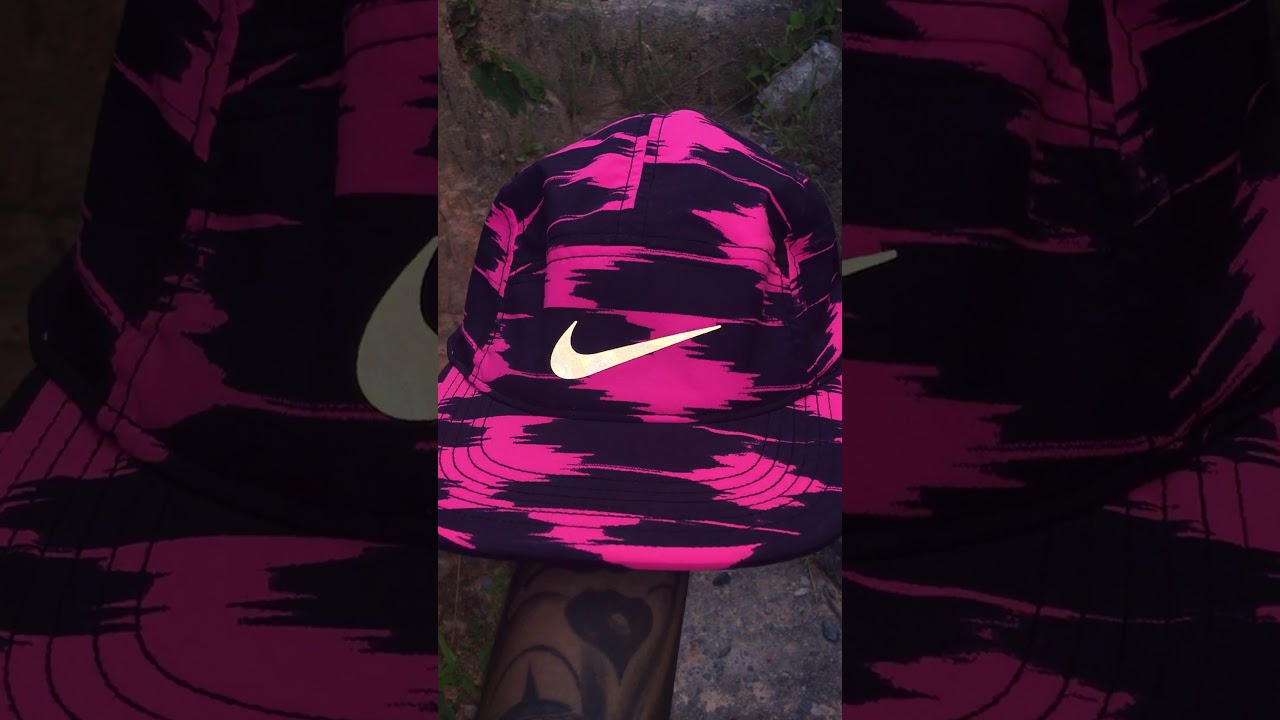 nike AW84 graphic 5 panel ( raro ) dri 