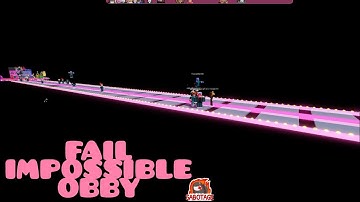 99% Fail Impossible Obby! In Roblox