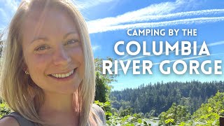 Camping by the Columbia River Gorge in my Airstream | Things to do in Cascade Locks, OR