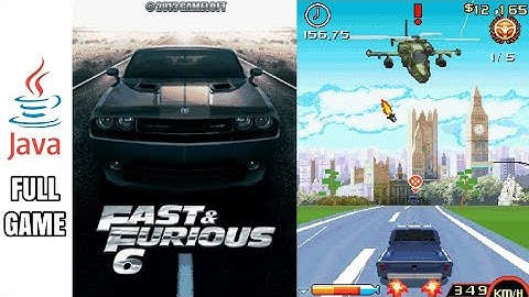 FAST AND FURIOUS 6 [Low Version] - Java Game (Full Gameplay No Commentary)
