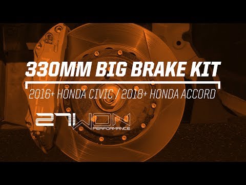 2016-2021 Honda Civic / 2018+ Honda Accord 330mm Big Brake Kit