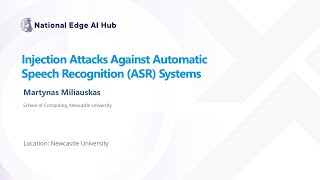 Injection Attacks Against Automatic Speech Recognition (ASR) Systems