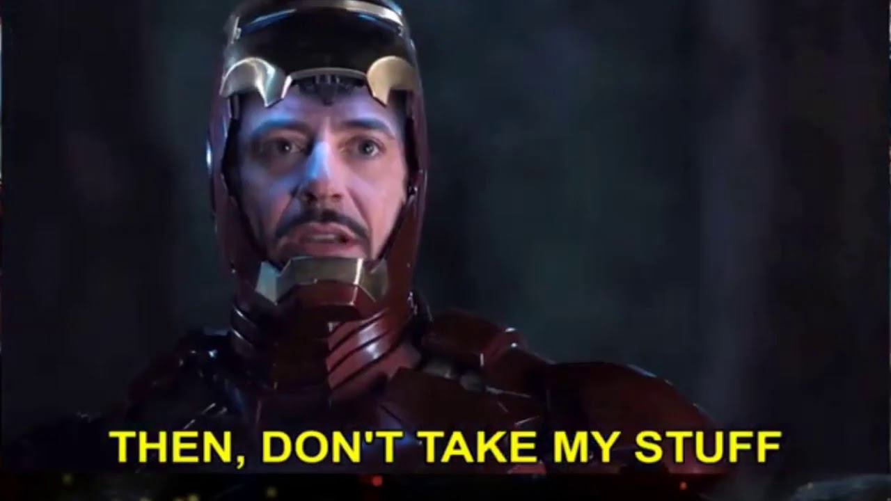 Do not touch me again. Then, don't take my stuff! - YouTube