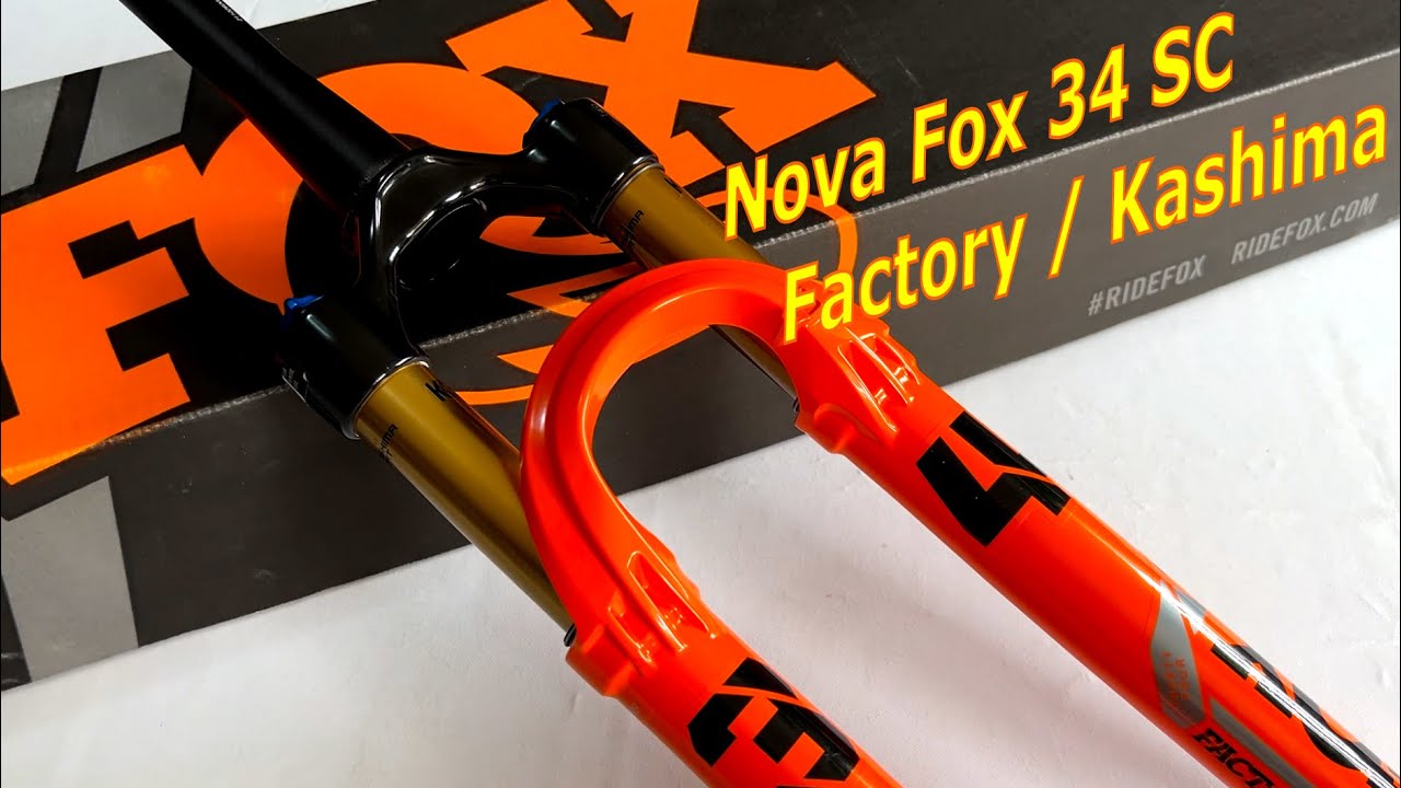 Suspensão FOX 34 SC (Step Cast) Factory Kashima Fit4 – Novos Modelos 2022, 2023, 2024