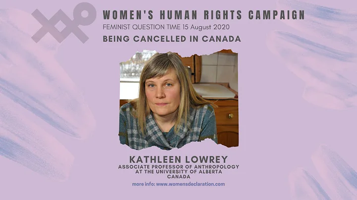 Being cancelled in Canada - Kathleen Lowrey