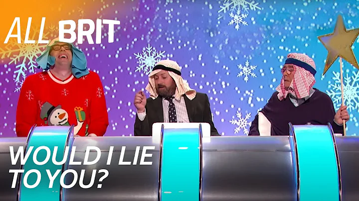 David Mitchell's "World-Weary" Nativity Acting Performance! | Would I Lie To You? at XMAS | All Brit