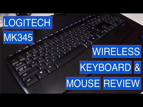 Logitech MK345 Wireless Keyboard & Mouse Unboxing and Review