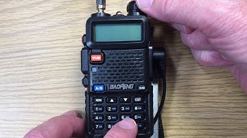 BaoFeng UV-5R Firmware Version