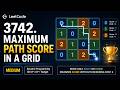 Apr 30, 2026 - Leetcode Problem #3742. Maximum Path Score in a Grid