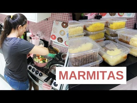 COZINHANDO COMIGO: MARMITAS DA SEMANA | Natália Hollup