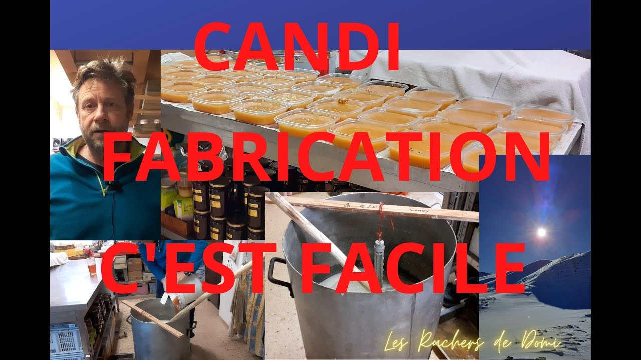 Saison 1 EP49 2022. Fabrication de Candi pour les abeilles. Nourrissage hivers pour les abeilles.