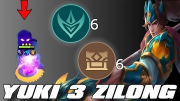 YUKI SKILL 3 ZILONG QUARTERMASTER GUARDIANS SYNERGY🔥MAGIC CHESS BEST SYNERGY 2024