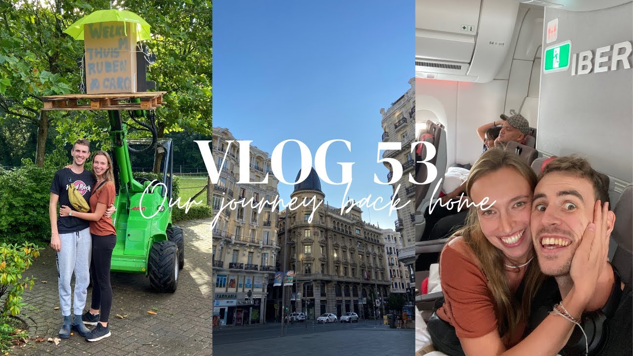 Aan alles komt een einde: our journey back home - Vlog 53 - YouTube