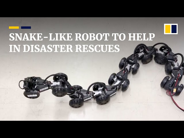 Terrifying Robot Snake Will Rescue You Whether You Like It Or Not