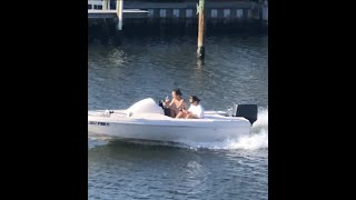 Gen Z idiots hit 4 manatees flying 30mph in a no wake zone - Vero Beach Moorings Boating Violations