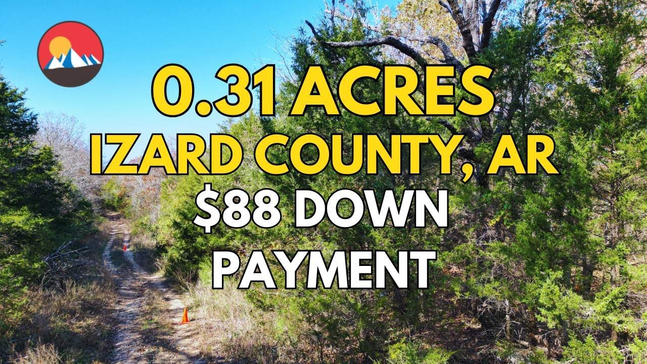 Private 0.31 Acre Lot in Arkansas (Only $88 Down!)