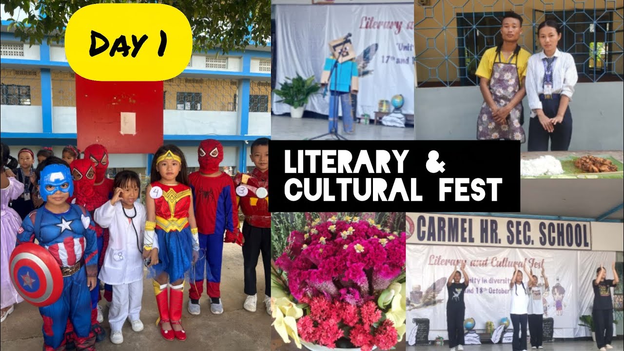 Literary and Cultural Fest (Day 1)| Carmel Hr Sec School Chumoukedima📚🖋️