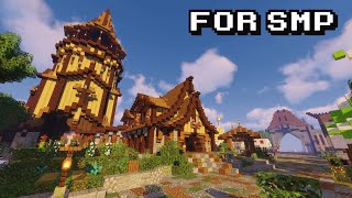 Medieval Survival Spawn Minecraft Timelapse 4K 60 FPS