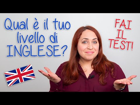 Video: Quanti livelli di inglese ci sono?