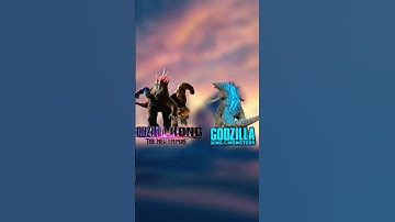 Godzilla x Kong the new empire vs Godzilla king of the monsters ☠️ | #shorts