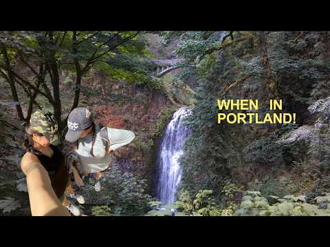 train to portland! // PNW vlog
