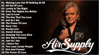 Best Soft Rock Playlist Of Air Supply 📀