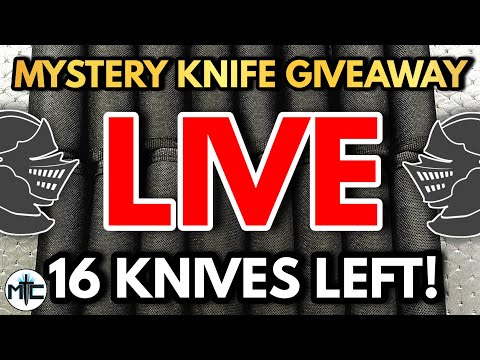 METAL COMPLEX MYSTERY KNIFE GIVEAWAY LIVE! 16 KNIVES LEFT! + Knives & Knonsense