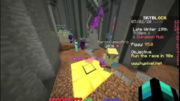 Crystal Core Race (Nothing) No Potions or Items | Hypixel Skyblock