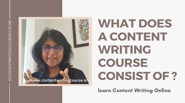 Online Content Writing Course - for Beginners & Bloggers