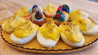 Deviled Eggs – Classic Appetizer or Side – Vintage Recipe – 3 Ingredients – The Hillbilly Kitchen