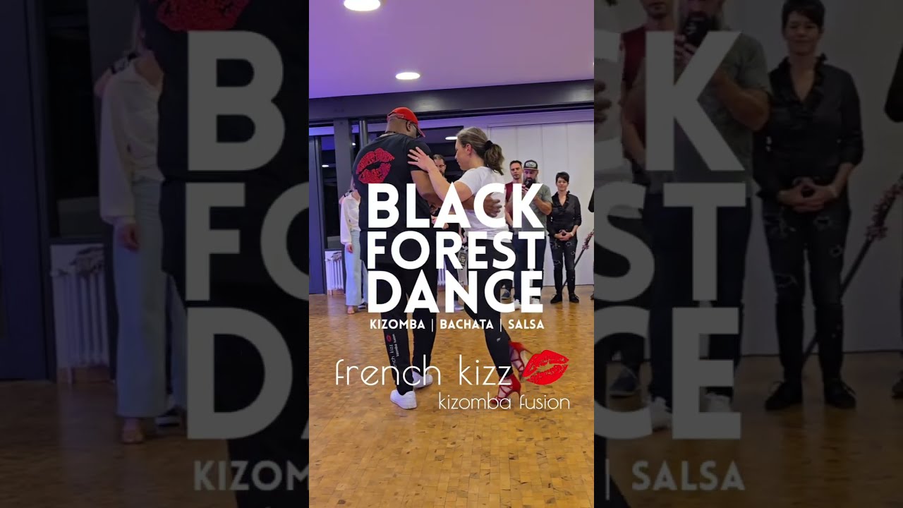 french kizz 💋 kizomba fusion | Black Forest Dance #01 |  workshop demo: quadrado variations