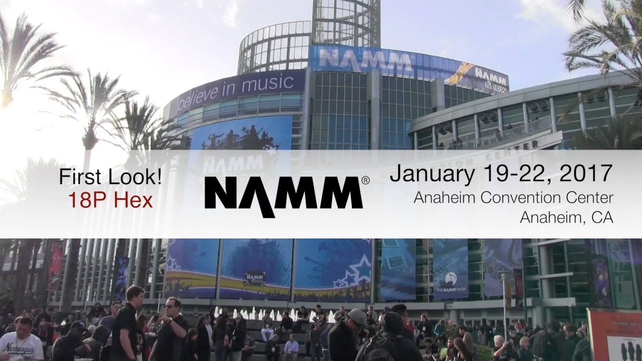 ADJ 18P Hex "First Look" NAMM 2017