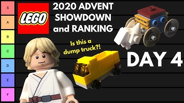 DAY 4: LEGO 2020 Advent Calendar SHOWDOWN! - Ranking Each Build