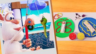 Booba ⭐ Spring Roll Surprise  Food Puzzle  New Episodes  Moolt Kids Toons Happy Bear