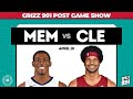 Mouse In The House | Memphis Grizzlies @ Cleveland Cavaliers Postgame Show | Grizz 901