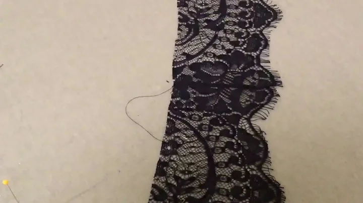 French Seam Lace Sewing Tutorial