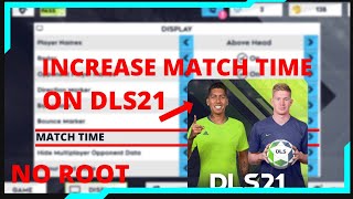 HOW TO INCREASE MATCH TIME IN DREAM LEAGUE SOCCER 21 (IOS and Android) screenshot 1