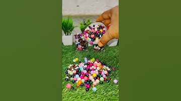 Satisfying Reverse Breads ASMR || Colouring Ball Reverse Video #satisfying #asmr #reverse