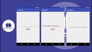 Transfer Data Intent Android Tutorials