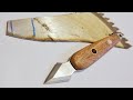 Making a Marking Knife from Saw Blade