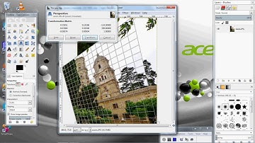Gimp Toolbox page 10 Perspective Tool