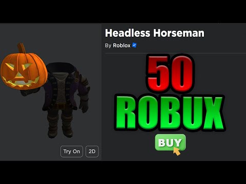 Roblox Headless Horseman rises from the grave and into the Avatar Shop