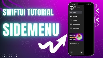 SideMenu - SwiftUI Tutorial #swiftui #swiftuitutorial #sidemenu #template #uidesign #animation